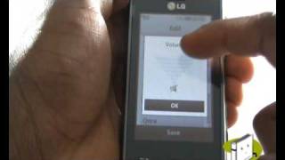 Changing your ringing & message tones | LG Renoir KC910 | The Human Manual screenshot 5
