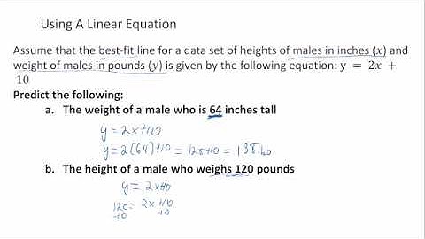 Introduction to Statistics, Chapter 10: Part 1- Linear Regression