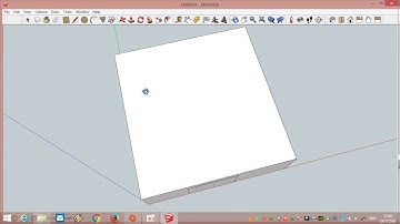 สอนการใช้เครื่องมือ SketchUp 8 อย่างง่ายๆๆ ep.1
