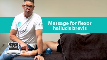 Massage for flexor hallucis brevis | Trigger point therapy