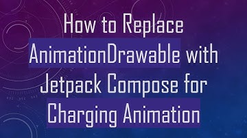 How to Replace AnimationDrawable with Jetpack Compose for Charging Animation