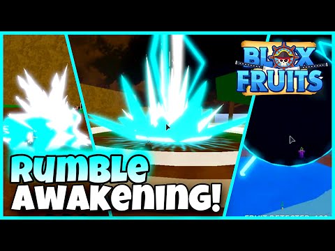 ENEL ( RAID BOSS ) UNLOCK ALL RUMBLE AWAKENING SKILL + SHOWCASE IN BLOX  FRUITS - PART 45 