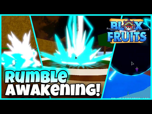 Awakened Rumble Showcase, Blox Fruits