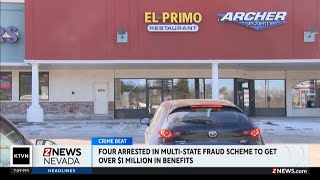 Four arrested in multi-state fraud scheme