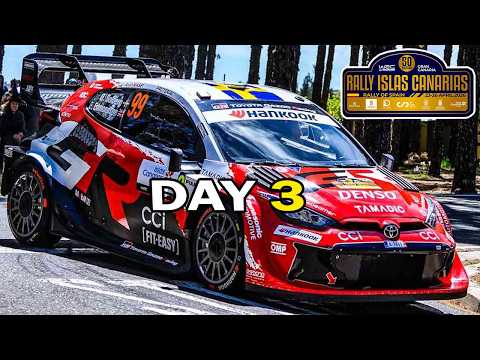 🇪🇸 Rally Islas Canarias 2026 🇮🇨 | Day 3 - Saturday Actions 💥 CRASHES MISTAKES & MORE