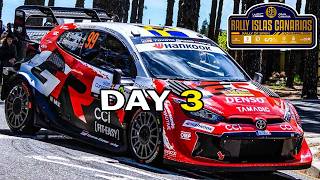 🇪🇸 Rally Islas Canarias 2026 🇮🇨 | Day 3 - Saturday Actions 💥 CRASHES MISTAKES & MORE