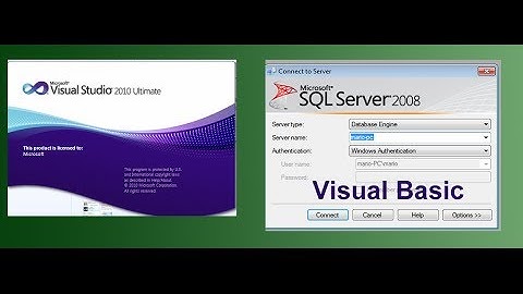 Conectarse a SQL Server desde Visual Studio - Visual Basic .NET | Tutorial 2014