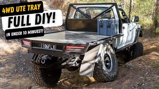 Building my custom 4WD ute tray  In under 10 Minuets!