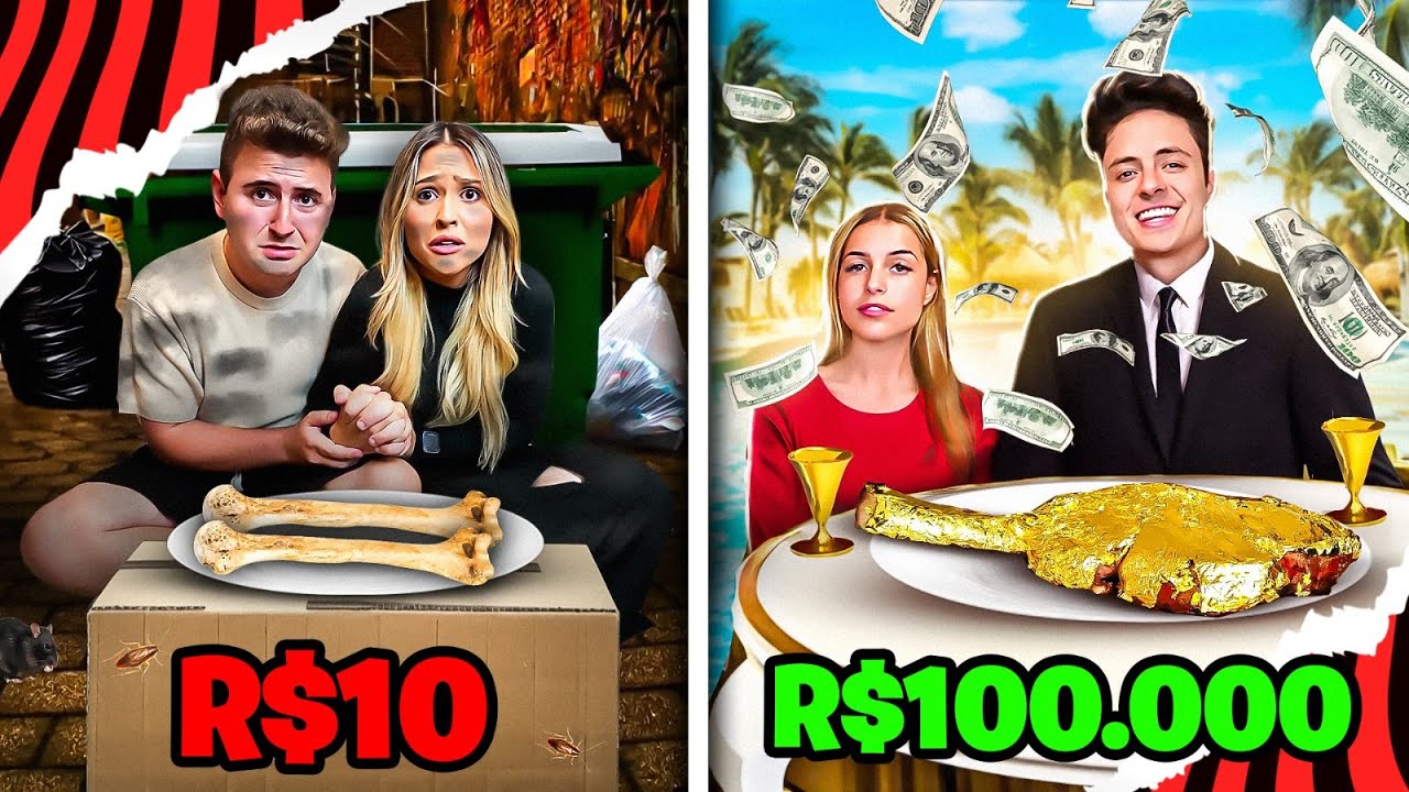 ENCONTRO COM A NAMORADA DE R$10, R$100 OU R$1.000,00!