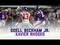 Odell Beckham Jr. Held to Worst Career Game by Xavier Rhodes | NFL Wk 4 Player Highlights