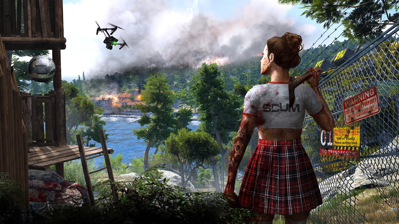 SCUM - Private Server - Day 1! 🧟🌱