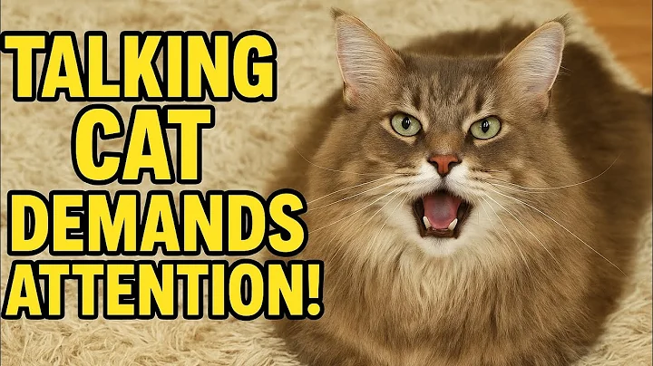 Video 11875871: giant maine coon, wonderful maine coon, maine coon sounds, cat talking