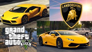 GTA V Cars In Real Life | Lamborghini (2020)