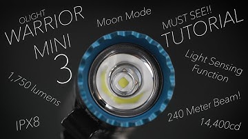 Warrior Mini 3 Instructional Video