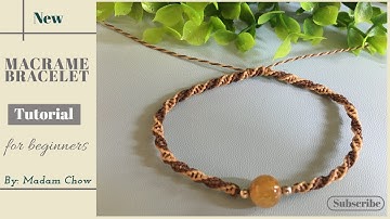 [DIY #05] Macrame Tutorial/How To Make: BRACELET | VÒNG TAY | 手鐲 | ブレスレット| PULSERA