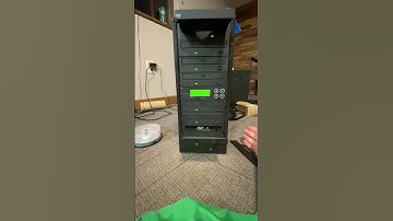 DVD duplicator ejecting all drives #satisfying #oddlysatisfying #viral #cool