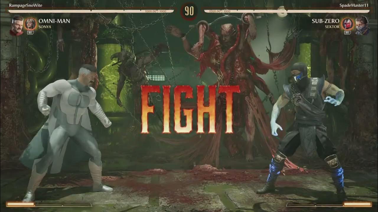Mortal Kombat 1 Sub Zero OWNS OMNI MAN YouTube