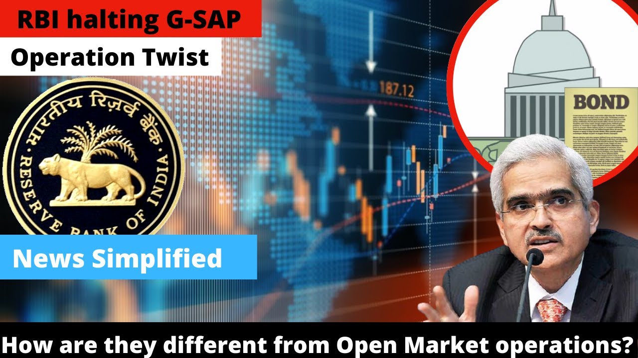 RBI halting G-SAP | Operation Twist | ForumIAS