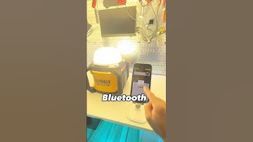 DeWALT Work light with Bluetooth Control DCL074