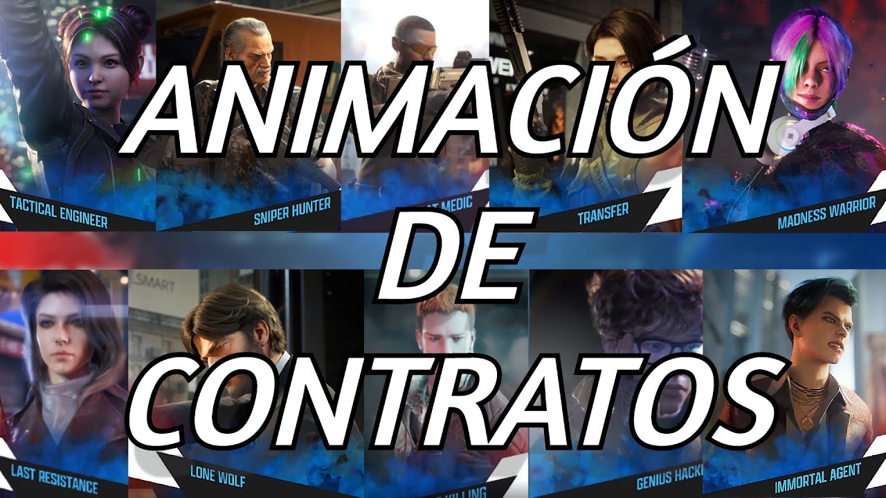 🔥 ALL  AGENT CONTRACT ANIMATIONS 🔥 // VEILED EXPERTS