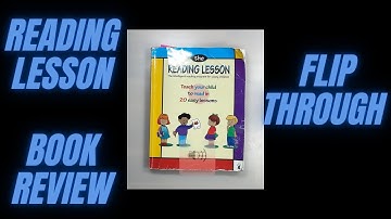 The Reading Lesson Teach Your Child To Read in 20 Easy Lessons Flip through, Personal Tips, Review