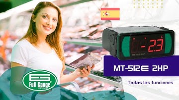 MT-512E 2HP - Full Gauge Controls - Español