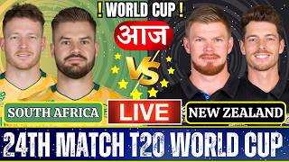 NZ vs SA Live, Live Cricket Match Today, New Zealand vs South Africa T20 World Cup Live Match Today