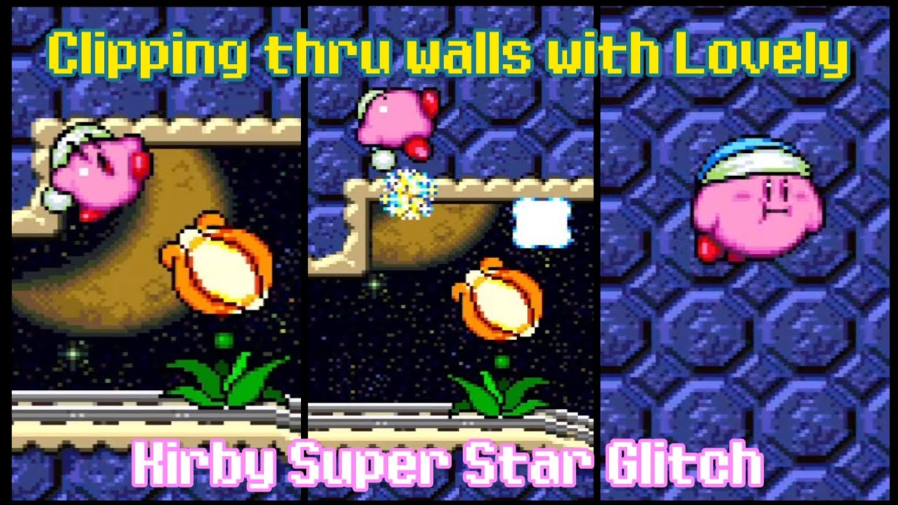 Kirby Super Star: Lovely Wall Clipping 