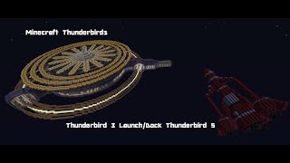 Minecraft Thunderbird 3 Launch\/Dock Thunderbird 5