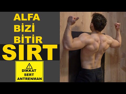 EVDE SIRT KANAT ANTRENMANI - ALFA BİZİ BİTİR