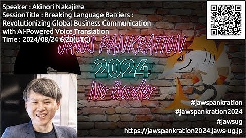 JAWS PANKRATION 2024 TT-12 Breaking Language Barriers : Revolutionizing Global Business Communic...