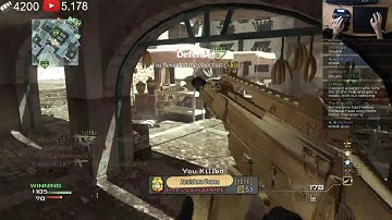 MW3 - MOAB with Every Assault Rifle #2: G36C (68 Gunstreak)