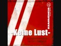 Rammstein - Keine Lust (Lyrics) [HQ]