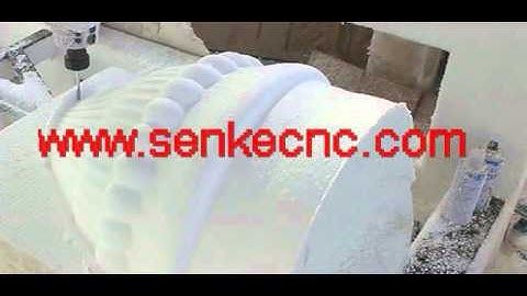 3d foam/EPS/wood/acrylic 4 axis 180 degree rotary spindle head cnc mould engraving cutting machine