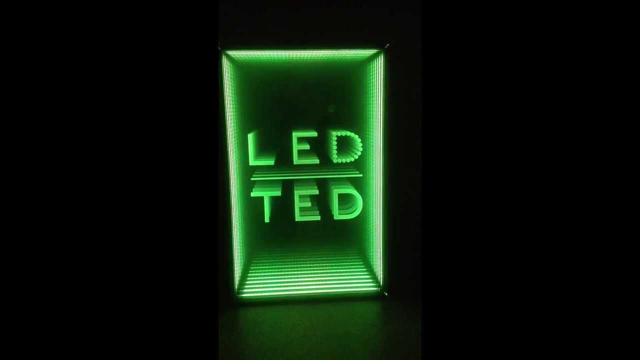 LED-TED светодиодные тоннели - YouTube