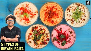 5 Types of Biryani Raita | Quick Raita Recipes | Raita Recipes For Biryani | Raita Recipe By Varun screenshot 5