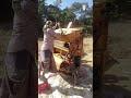Thresher rice thresher machine #Farmers #Rice #Thresher