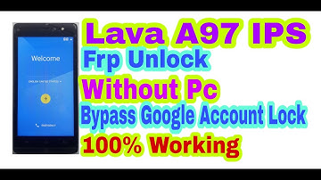 Lava A97 IPS Frp Unlock Without Pc || Bypass Google Account Lock 100% Working By Tech Babul