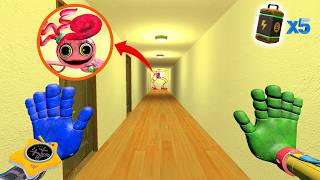 I FOUND MOMMY LONG LEGS HIDING IN A HAUNTED LIMINAL SPACE HOTEL! | Poppy Playtime 5 | Garry's Mod