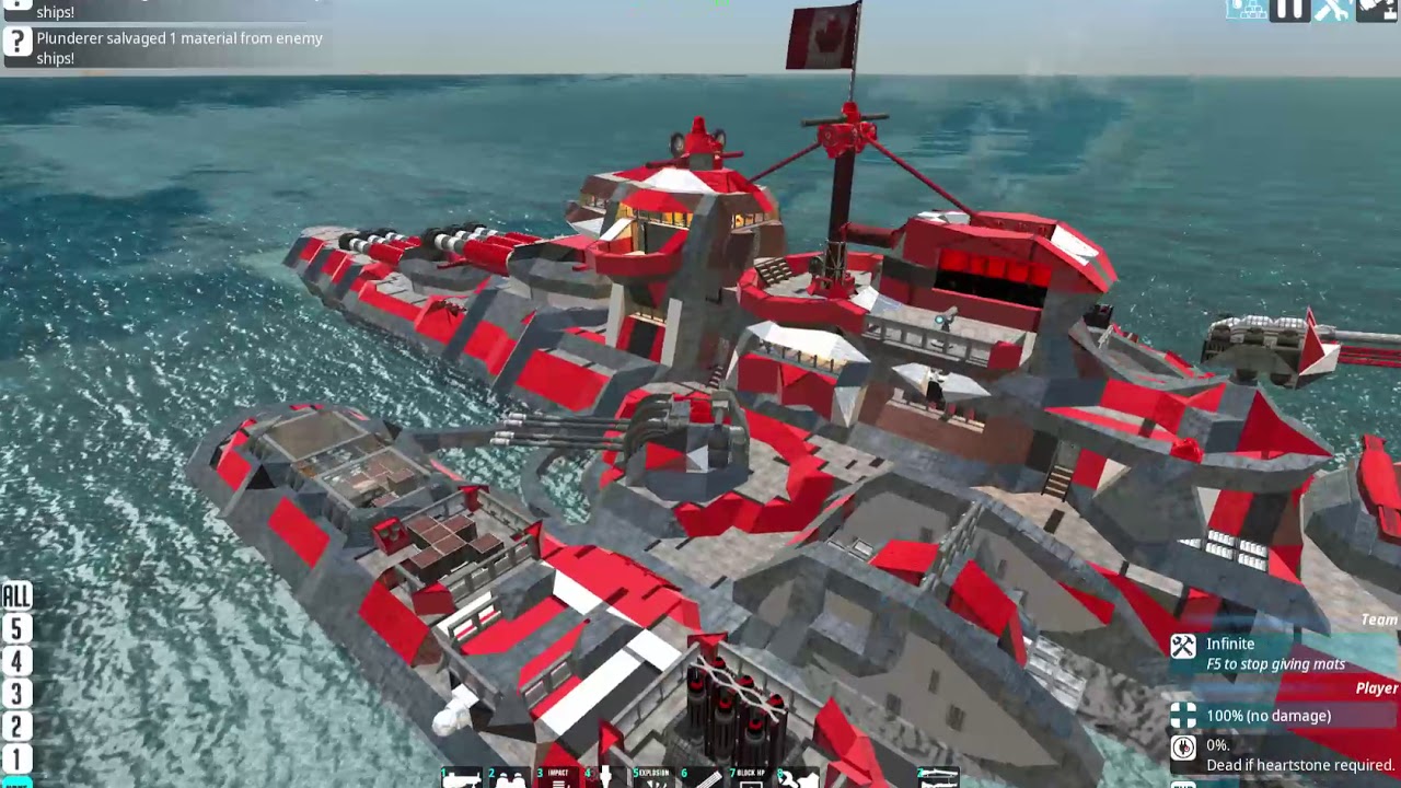 The ships of From the Depths #1 - the Deepwater Guard