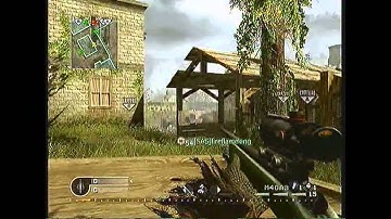 No-Scope Across Map | OverGrown | Cod4...