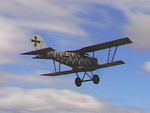 ドイツ軍 WWⅠ ブルーMAX Pfalz D.III WW1 fighter from The Blue Max - YouTube