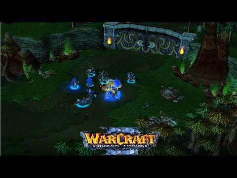 Видео: Глава шестая: В лес / Кампания Артеса - Альянс / Warcraft 3