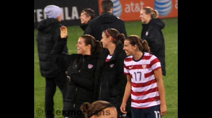 kelley O'hara Alex Morgan Tobin Heath