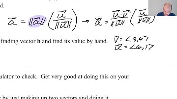 Decomposing Vectors in Two-Dimensions pg 131