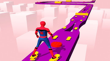 Skater Stacker Gameplay | All Levels #2 (iOS,Android) Walkthough