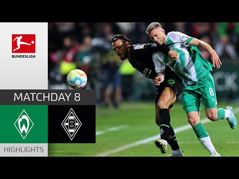 Werder Bremen - Borussia M’gladbach 5-1 | Highlights | Matchday 8 – Bundesliga 2022/23
