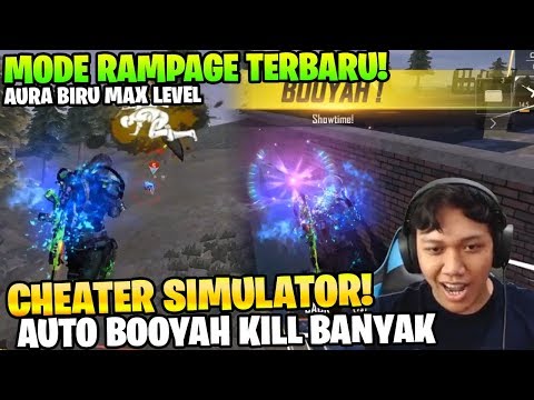 NGAKAK! AUTO JADI CHEATER DI MODE AURA BIRU RAMPAGE TERBARU! - Garena Free Fire