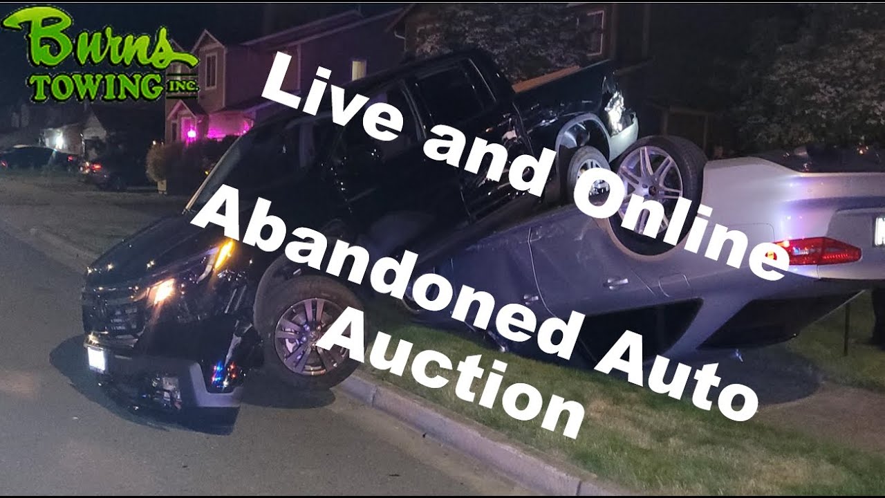 Burns' Towing, Inc. 81021 Live Auto Auction YouTube