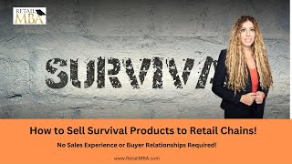 Survival Products | How to Sell Survival Products to Stores | Survival Products Supplier